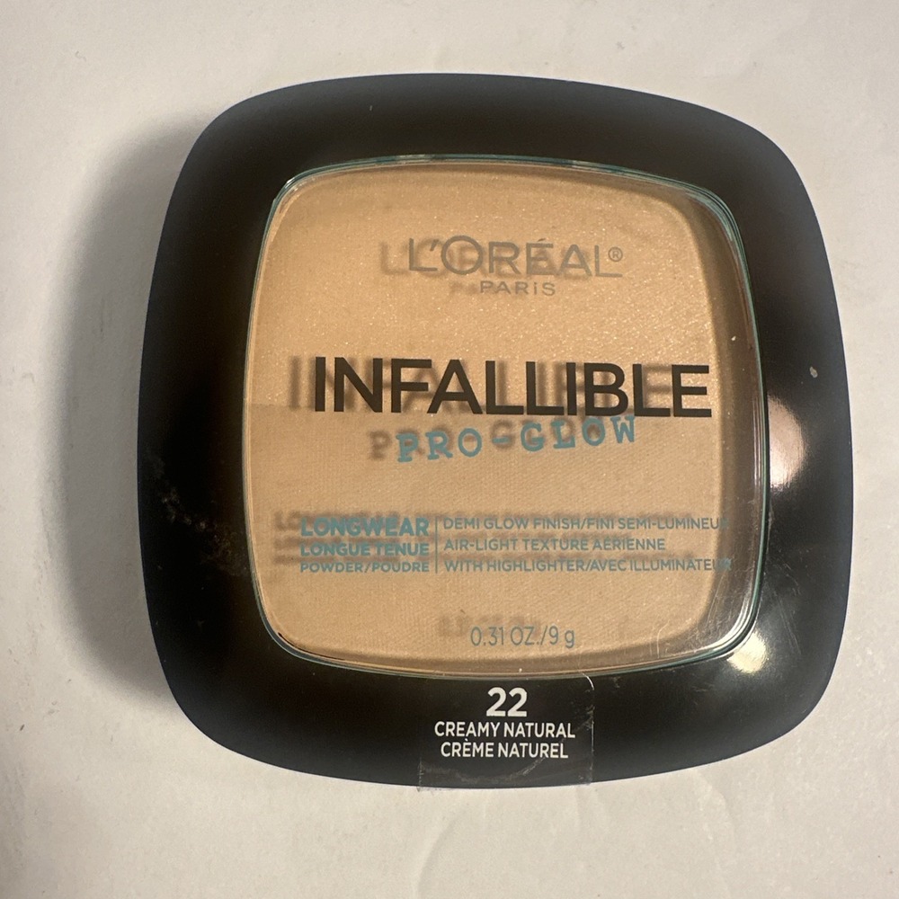 L'oreal Infallible Pro Glow Pressed Powder #22 Creamy Nutural